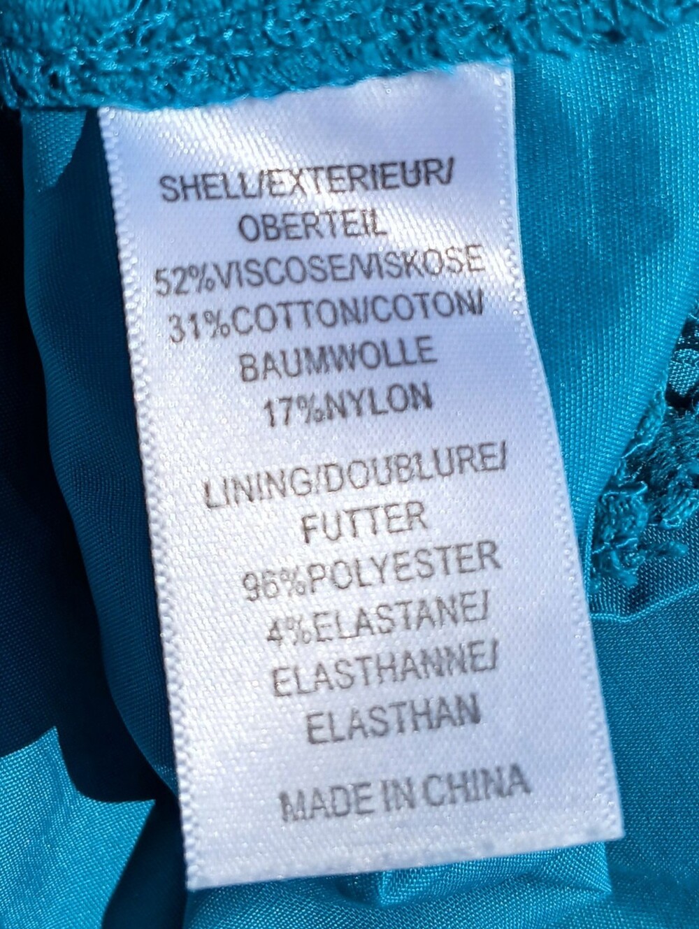 Adrianna Papell Teal Lace Sleeveless Sheath Dress Ruched Cocktail Evening size 4 - Picture 5 of 10